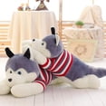 thumbnail image 2 of Husky Plush Toy Doll Christmas Birthday Gift-SHUNJING, 2 of 3