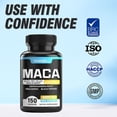 thumbnail image 5 of YMINGKJ Strong MACA Contains Epimedium Extract Maca Dongge Ali Indian Ginseng and Ginseng Complex Can Help You Restore Vitality and Energy 150 capsules, 5 of 7