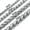 3mm, variant on 3/4/5MM Silver Braided Wheat Chain Stainless Steel Necklace Mens Link 18"-26"