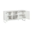 thumbnail image 2 of Alaska 59" 3 Door Storage Cabinet, Filing Cabinet, AGHDECO,White, 2 of 6