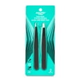 thumbnail image 5 of Equate Stainless Steel Duo Slant and Point-Tip Tweezer Set, 2 Pieces, 5 of 9