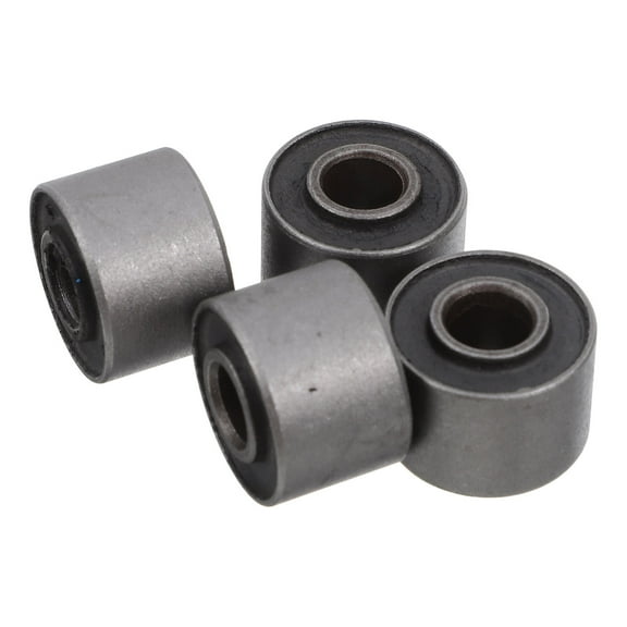 ibasenice Motorcycle Shock Absorber Bushing Rear Mount Black Rubber and Stainless Steel Durable Replacement