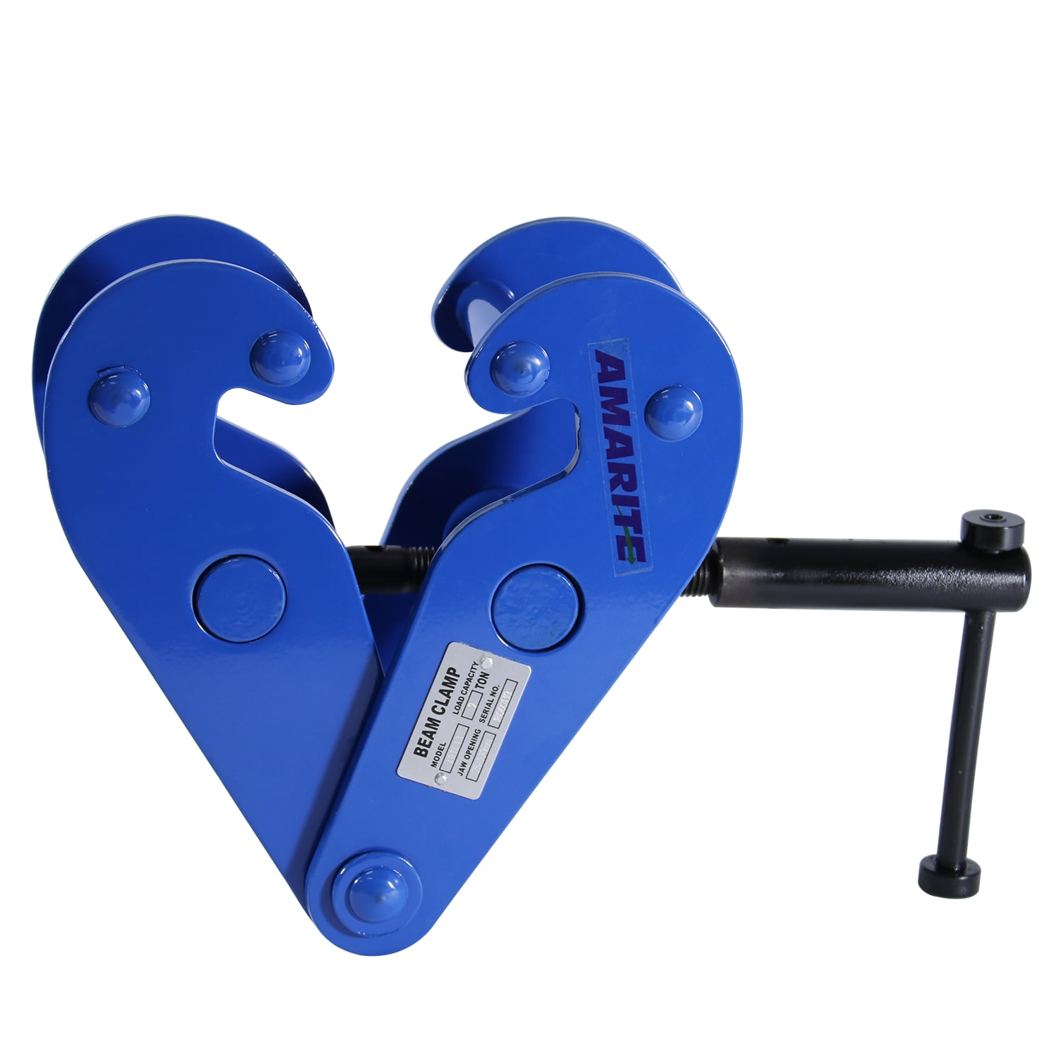 Amarite Vertical Beam Clamp 4400lbs (2 Ton) Working Load Limit ...