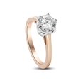 thumbnail image 3 of G/SI 1 1/2ct Solitaire  Diamond Engagement Ring 14K Rose Gold Round, 3 of 3