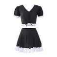 thumbnail image 1 of Traje de baño para mujer, conjunto de Bikini con sujetador de copa acolchado para Club, viajes, deportes acuáticos al aire libre M, 1 of 8
