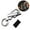 Silver, variant on Permanent Match Infinity Lighter, 2025 New Keychain Lighter, Reusable Waterproof Key Chain Light-er Match, with Multitool Bottle Opener, Strike Anywhere, for Outdoor Camping (Black)
