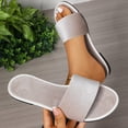 thumbnail image 2 of Slippers for Women,Men's And Summer Indoor Non Leisure Bathroom Soft Soled Slippers,Womens Slippers,Beige,7.5, 2 of 9