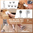 thumbnail image 4 of Kit de aspiradora para peluquería canina HEAPETS de 3 litros con 7 herramientas, bajo nivel de ruido, 4 of 8