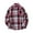 Red, variant on Plaid Shirt Men Long Sleeve Casual Flannel Button Down Lapel Tops Plus Size Loose Winter Daily Mens Shirts Coffee L