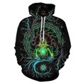 thumbnail image 1 of 2022 New Punk Devil Slayer Digital Print Hooded Couples Sweater Wdw, 1 of 2