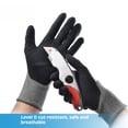 thumbnail image 3 of Eyucdvc DGL Cut Resistant Work Gloves with Non-Slip Nitrile Coating, Breathable Protective Safety Gloves for Construction Warehouse Gardening Auto Repair, 3 of 10