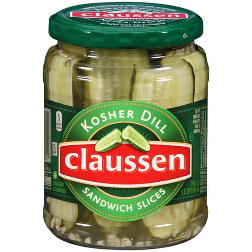 Claussen Pickles Kosher Dill Sandwich Slices20 fl oz by Oscar Mayer