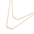thumbnail image 1 of IFANLANDOR Lot de 1 Colliers Superposés avec Perles Simulées pour Femmes Design Minimaliste, 1 of 7