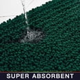 thumbnail image 4 of Alfombra de baño Walensee, felpilla, antideslizante, 90 x 60 cm, color verde, 4 of 8