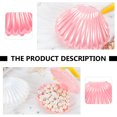thumbnail image 3 of CIMAXIC Simulation Shell 2pcs Simulation Shell Pearl Storage Desktop Decoration Storage Box Photo Props,3.54"X2.76"X1.18", 3 of 4