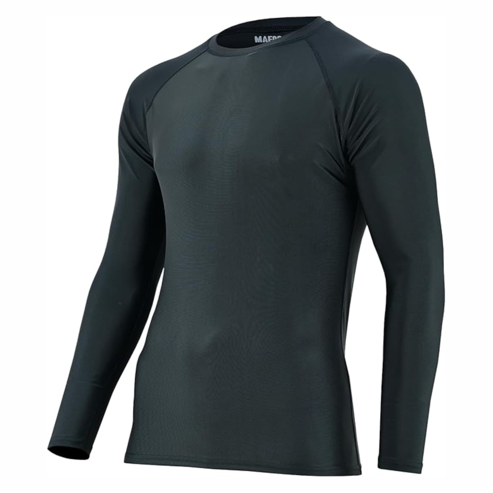 Mafoose Compression Long Sleeve Shirts Rash Guard Athletic T-Shirt