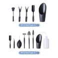 thumbnail image 4 of 8PCS Garden Planting Tool Set Include Mini Rake Shovels Tweezer Bonsai Succulent Transplanting Miniature Fairy Mini Planting Hand Tools for Home Office, 4 of 8