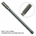 thumbnail image 1 of Extended Long Shank Extension Tap M10 x .25 x 130mm Metric Right Hand HSS, 1 of 10