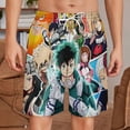 thumbnail image 2 of My Hero Academia Short Sweatpants Summer Daily Cozy Lounge Shorts 3D Printed Beach Shorts Sweatpants With Drawstring And Pockets, 2 of 7