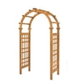 thumbnail image 5 of Vita 47 in L x 24 in W x 89 in H Rosewood Cedar Arbor, Golden Brown, VA68894, 5 of 6