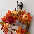 thumbnail image 5 of Fall Wreath,Halloween Wreath,Fall Wreaths For Front Door,Thanksgiving Wreaths,Autumn Pumpkin Wreaths,For Indoor Outdoor Thanksgiving Harvest Festival Celebrations, 5 of 7