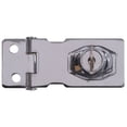 thumbnail image 1 of The Hillman Group 851398 4-1/2-Inch Keyed Safety Hasp, Chrome Finish, 1 of 3