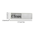 thumbnail image 5 of GEKUPEM Dishwasher Magnet Indicator Sign Magnetic Indicator Clean DIY Kitchen Dirty J2F8, 5 of 5