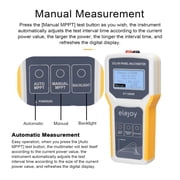 EY1800W/EY1600W/EY800W/EL400B Solar Panel Tester Photoic Panel Multimeter Auto/Manual MPPT Detection Tool Voltmeter