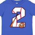 thumbnail image 4 of Inktastic Baseball Second Birthday Two Years Old Boys or Girls Toddler T-Shirt, 4 of 5