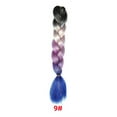 thumbnail image 1 of Handwoven Shooting Silk Dirty Braid Shiny Gold And Silk Big Braid Braiding Hair Pyrofilament Hair Braids Extension 24inches Glitter Hair Extension Braiding, 1 of 3
