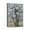 à Fleurs Bleues (91), variante sur Floral Fiesta Décoration Élégante pour Salle de Bain, Peinture sur Toile 16x12 Pouces pour Salon, Chambre, Cuisine et Bureau