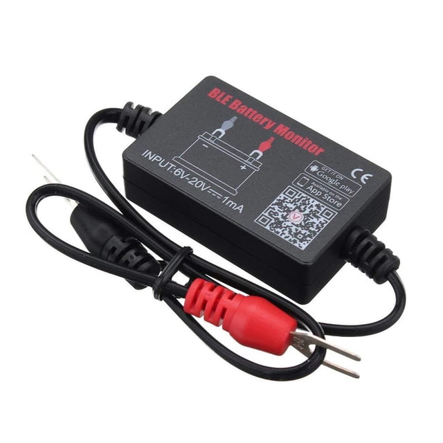 Bluetooth 4.0 Monitor De Batería De Coche Probador De Batería De Coche Para Android 4.3 Para Ios 7.1,12V Vogacara VI003951-00