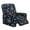 Bat Mushroom Spider Web, variant on Xoenoiee Black Golden Marble Print Recliner Chair Cover, Stretch Recliner Covers, Washable Lazy Boy Recliner Chair Covers, Anti-Slip Furniture Protector Recliner Slipcovers for Dog Kid