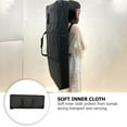 thumbnail image 3 of Mobutofu Rectangular Electronic Keyboard Storage Bag Black for Musicians 1 Set, 3 of 8