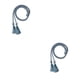 thumbnail image 1 of Qarigey Cuerda de honor Borla vertical Combinación perfecta Oreja colgante Embalaje de doble extremo Cuerda de graduación Cuerda Azul cielo Cielo azul 2Conjunto, 1 of 6