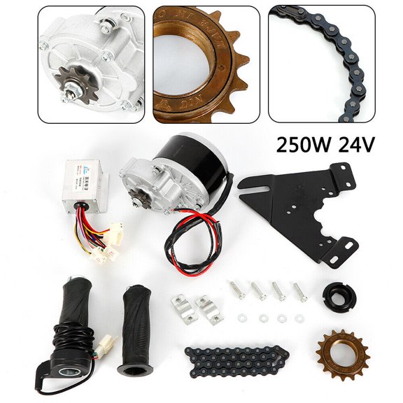 250W 24V Electric Bike Conversion Kit Motor Controller for 26" 28" EBike Bicycle