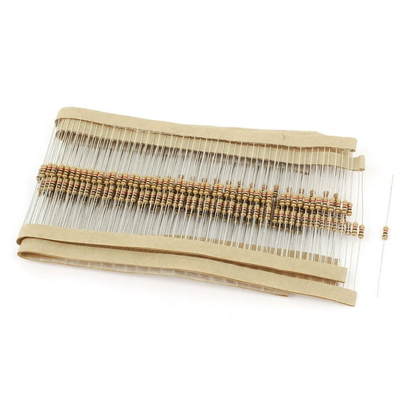 300pcs 1/4W 1K Ohm 5% Electronic Components Carbon Film Resistor
