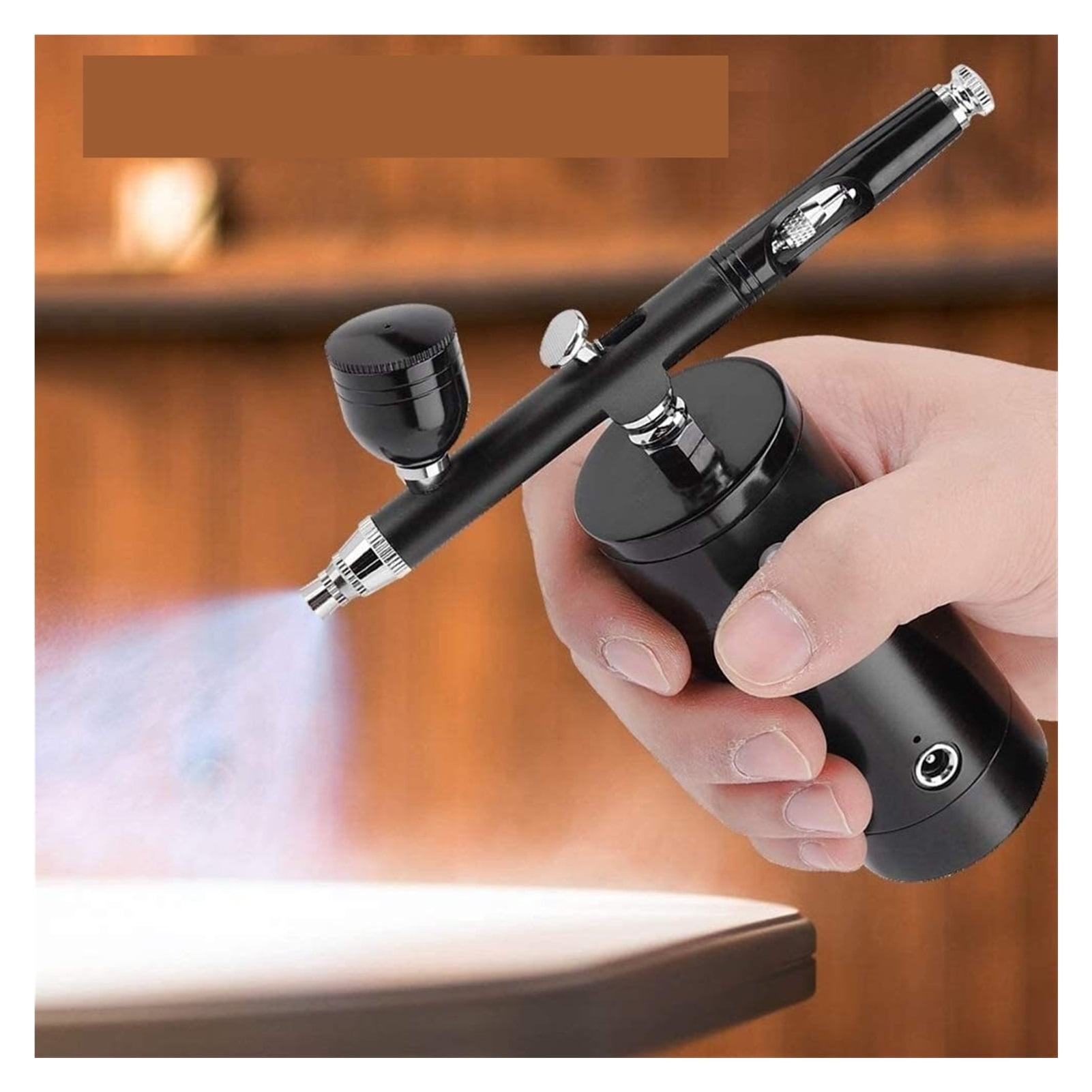 Mini Spray Gun Action Air Brush Handheld Spray Gun Pen Airbrush Compressor Paint Art For Craft Model Paint Spraying Hobby 0.3mm ,Versatile applications