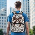 thumbnail image 3 of KUIFORTI Brown Camo Bow Lightweight Kids Bookbag Durable Girls School Backpack with Multiple Organizer Pockets Side Pockets for Teens Elementary Middle Daily Use, 3 of 7
