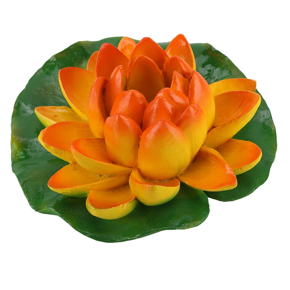 Greensen Floating Flower,Artificial Floating Water Flower Pond for Home