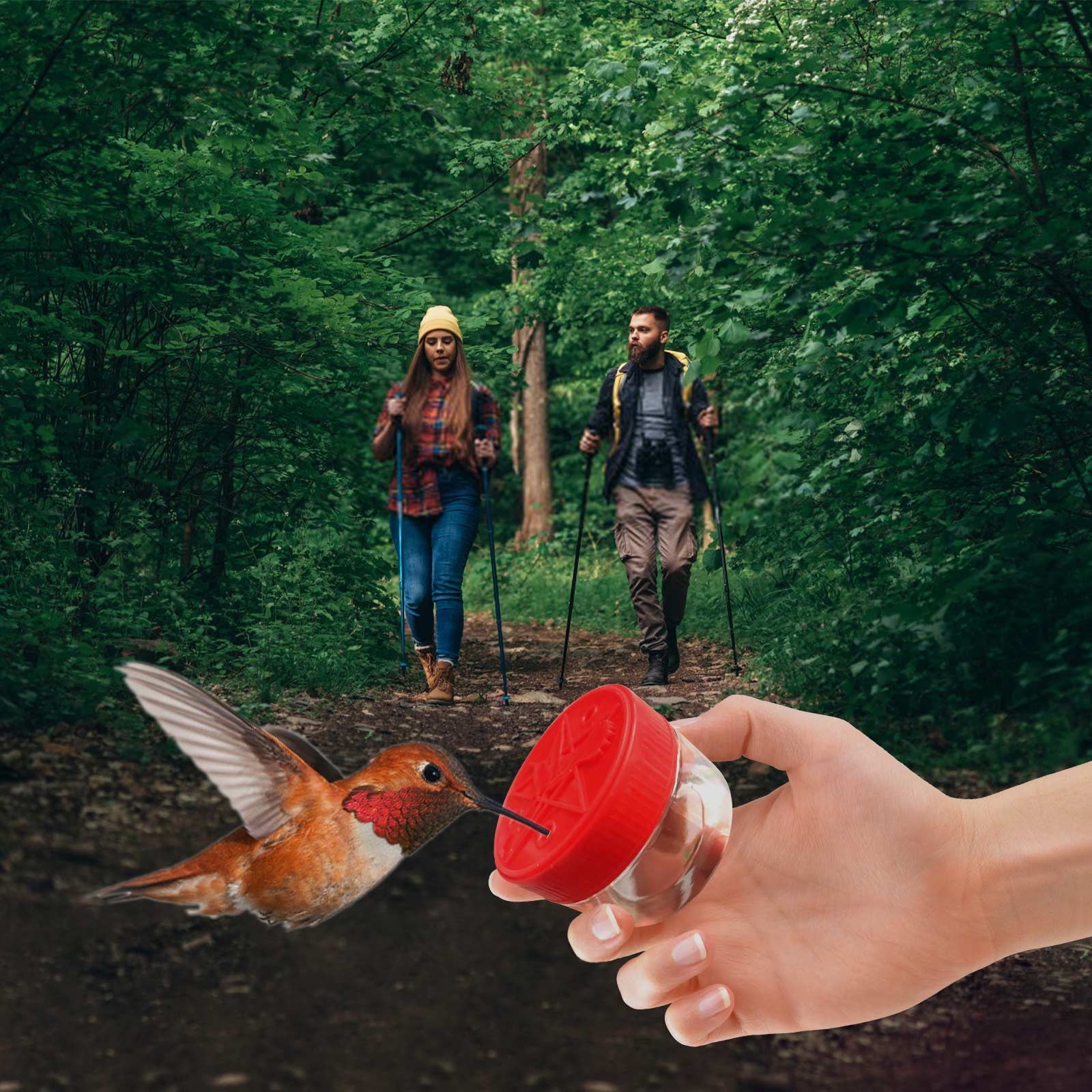 Stijggn Hummingbird Feeder Capacity Recycled Plastic Flat Mealworm Bird Feeder Tray for Cardinals, Bluebirds & Wild Birds