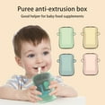 thumbnail image 2 of Kinaerty Baby Pouch Holder Squeeze Proof Box No Squeeze Spill Mess Infant Self Feeding Food Bag Case Anti-Squeeze Fruit Puree Juice Box Holder Toddler Essentials, 2 of 10