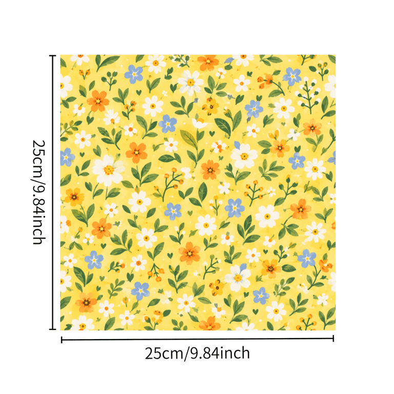 Precut Fabric Bundle 50Pcs Precut Cotton Fabric Squares for Quilting Sewing ...