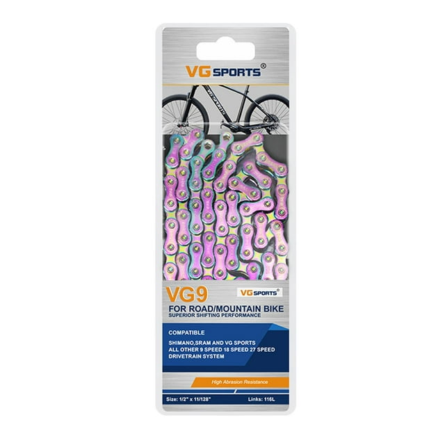 jinwen Bike Chain Long Lasting 8- Chain for Racing Road Bike Cycling Sports 9Speed