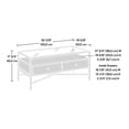 thumbnail image 3 of Sauder® Harper Heights Coffee Table, White, 427114, 3 of 9