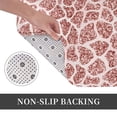 thumbnail image 3 of Non Slip Door Mat, Rose Gold Abstract Spots Fast Drying Bath Tub Mats, Absorbent Bathroom Rugs Entrance Welcome Mat, Bath MatS for Tub, Floor, Home, Kitchen, Hotel,16x24in, 3 of 7