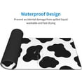 thumbnail image 4 of Cow Mouse pad Cow Print Mouse pad Office Decor for Women Men Black White Cow Print Mouse pad Desk pad Gaming Mousepad 31.5 * 11.8 Inches, 4 of 5