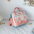 thumbnail image 4 of Sywqhk Mochila Mochila Linda Adolescente Niñas Bolsa De Hombro De Viaje (Rojo Sandía) Sywqhk Para estrenar, 4 of 5