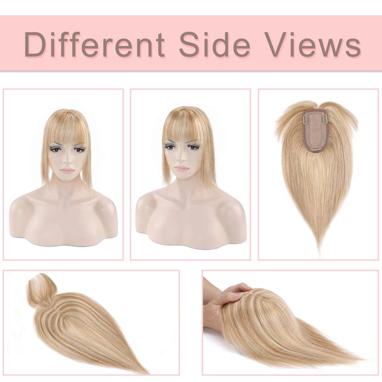 MY-LADY 100% Remy Human Hair Women Topper Hair Toppers Silk  display picture 1