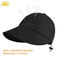 thumbnail image 2 of Sun Hats for Women, Summer Beach Sun Hat for Women Wide Brim Visor Fedora Cap UPF50+, 2 of 7